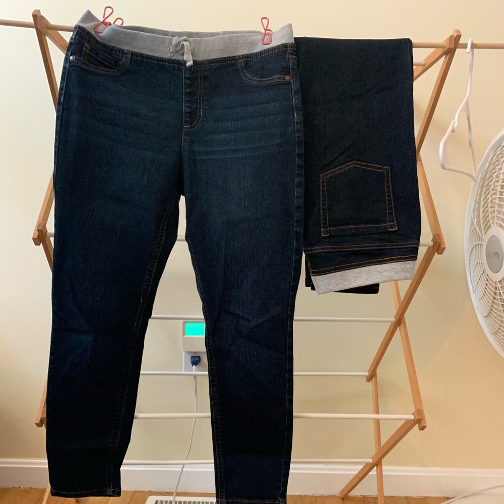 Wonder nation jean leggings size xl 14-16